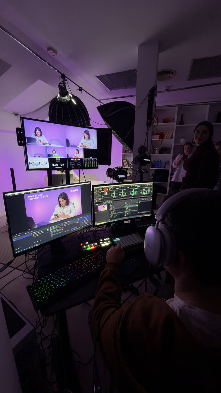 Технічне забезпечення стриму: карти захоплення та мікшерний пульт у Reels Studio на Лук'янівській