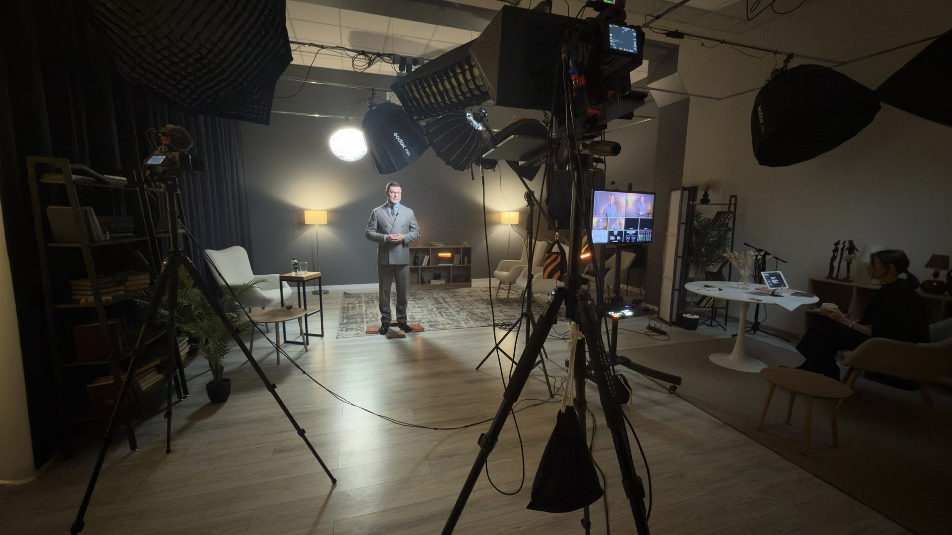 професійна відеозйомка навчальних курсів у студії Reels Studio